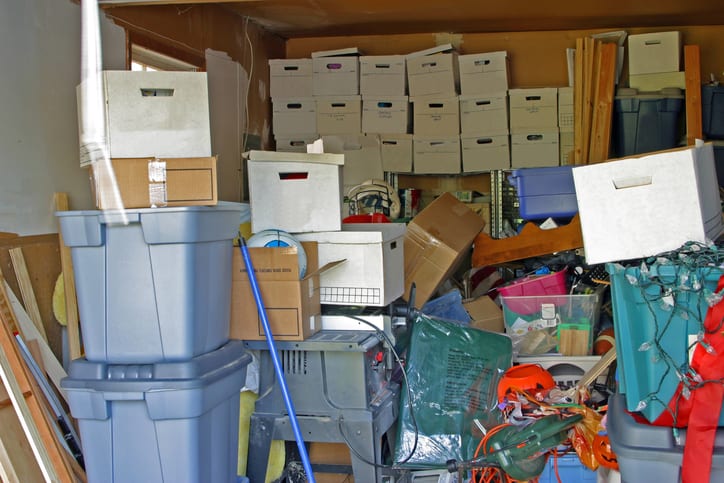 Smooth Move Moving Services in South Carolina | clutter in garage